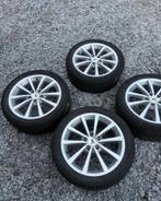 Jantes Audi 5x112 avec pneus d'hiver de la marque It wheels, Pneus et Jantes, 18 pouces, Enlèvement, Utilisé