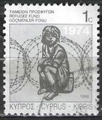 Cyprus 1988 - Yvert 702 - Fonds voor de vluchtelingen (ST), Verzenden, Gestempeld