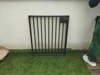 Grilles et portes en métal thermolaquées noir mat, Bricolage & Construction, Métaux, Enlèvement, Utilisé, Fer