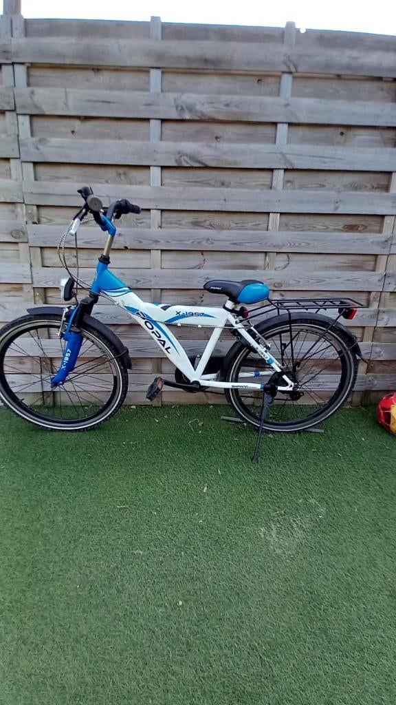 Gereserveerd - Jongensfiets 24inch  met versnellingen 50€, Ophalen, Zo goed als nieuw, 24 inch, Versnellingen