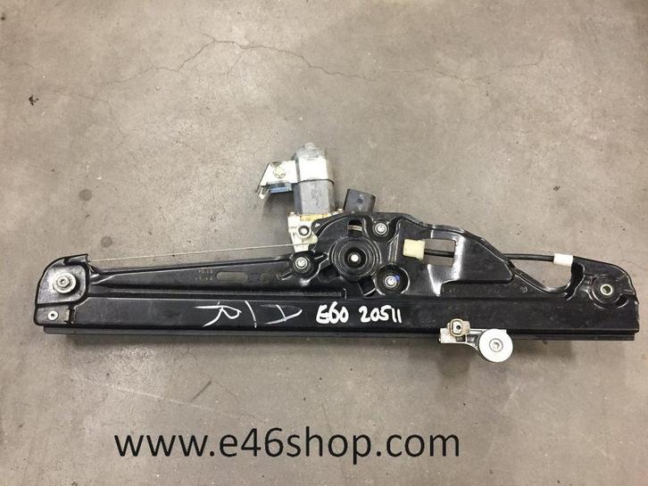 Raammotor compleet BMW E60 E61 rechts achter, Auto-onderdelen, Elektronica en Kabels, BMW, Gebruikt, Ophalen of Verzenden