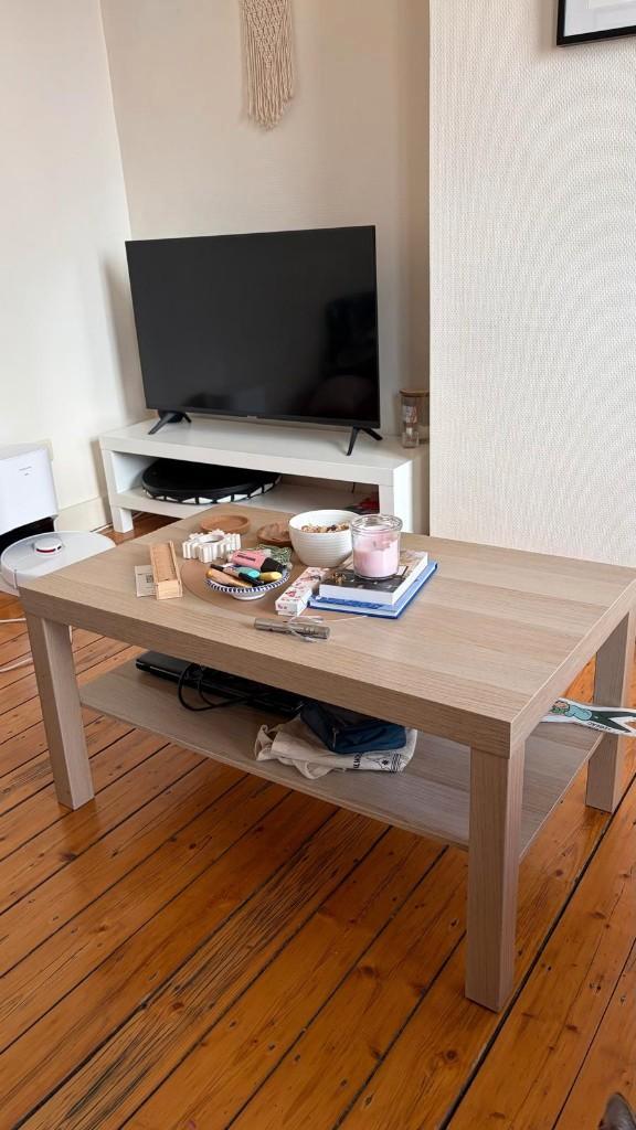 Ensemble table basse + meuble TV IKEA, Huis en Inrichting, Kasten |Televisiemeubels, Ophalen