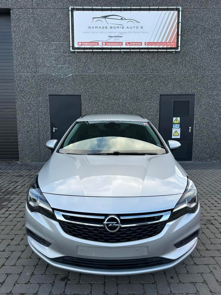 Opel Astra Break 1.6 Diesel Bj 2018, 100 kW, 4 cilinders, Leder en Stof, Bedrijf