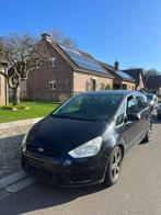 Ford S-max , Bj 2007 , 2.0Tdci , 265 000Km , Airco, Monovolume, Zwart, Leder en Stof, Zwart