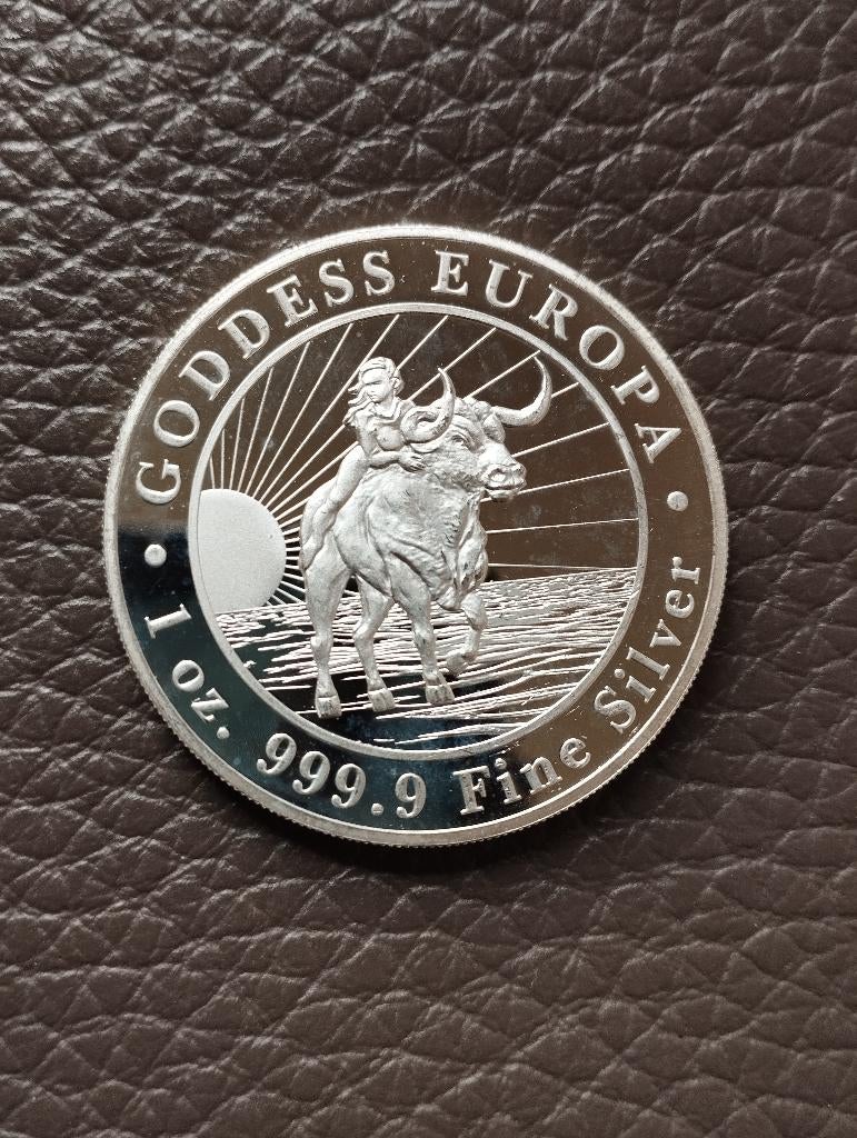 Tokelau - Godless Europa 1 Oz 999 zilver, Enlèvement ou Envoi, Argent