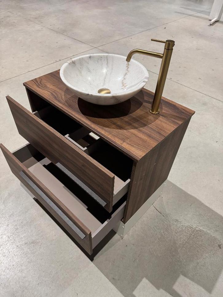 Toonzaalmodel: Adema Prime Badkamermeubel + Lavabo + Kraan, Maison & Meubles, Salle de bain | Meubles de Salle de bain, Comme neuf