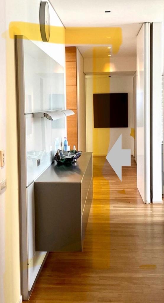 Bulthaup hangbuffet - aluminium en roestvrij staal, Huis en Inrichting, Keuken | Keukenelementen, Gebruikt, 200 cm of meer, 200 cm of meer