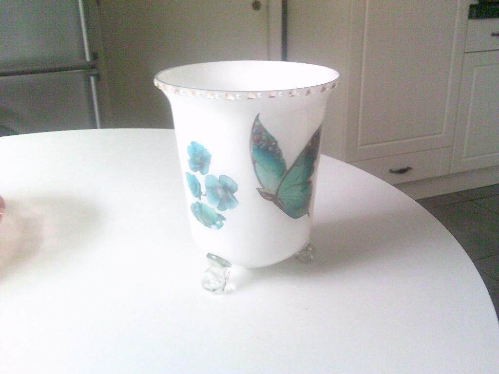 art deco vaas simone, Ophalen