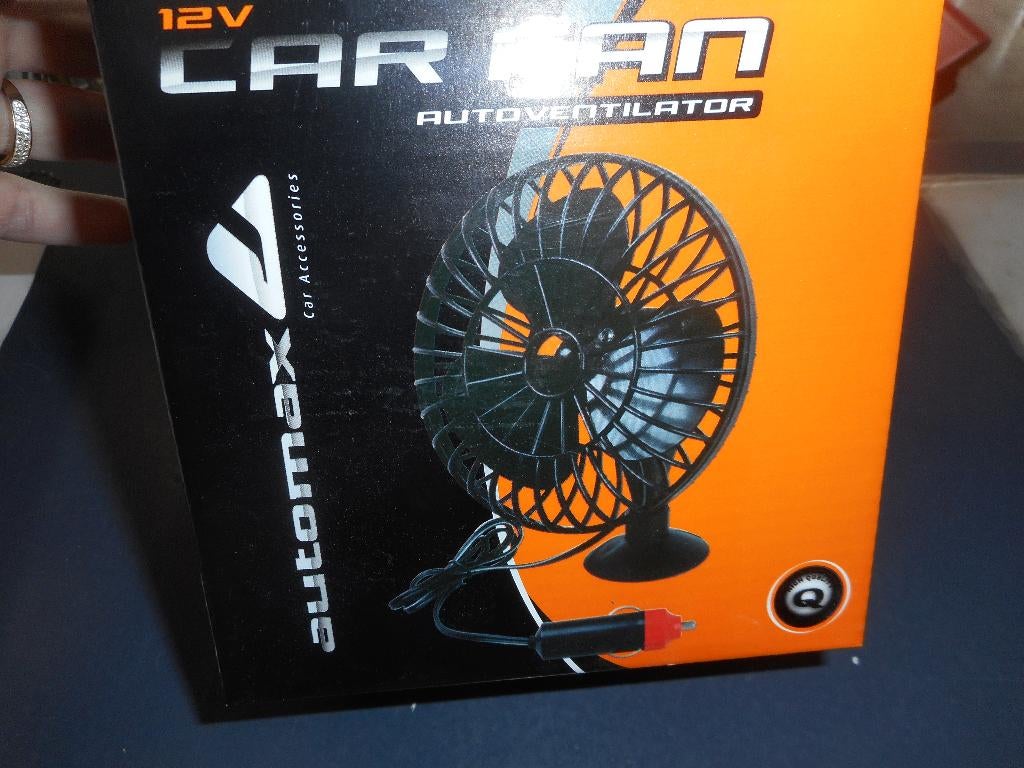 Nieuwe ventilators 12V voor in de wagen in verpakking!!!, Ophalen, Nieuw