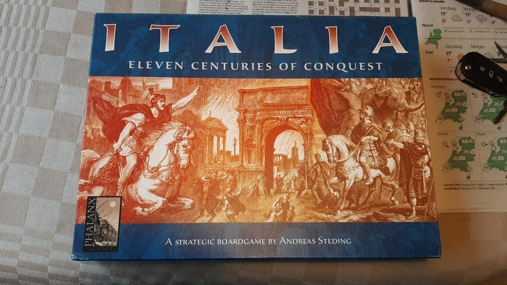 bordspel nieuw Italia van Phalanx Games nieuw, Een of twee spelers, Ophalen of Verzenden