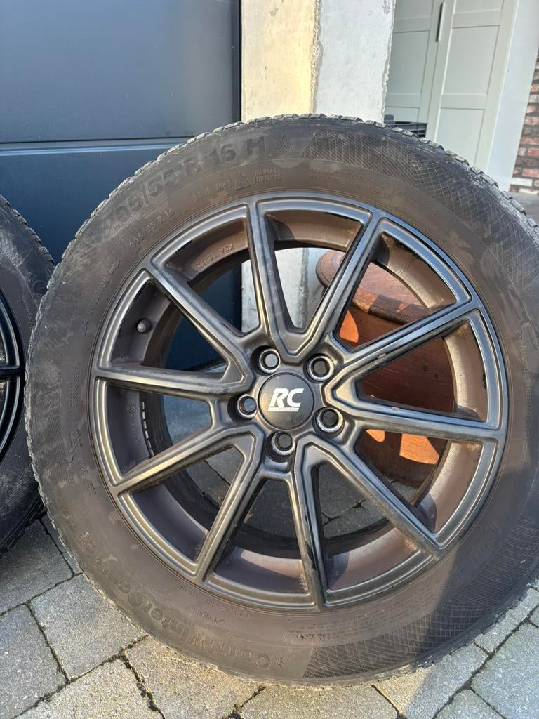 Velgen met banden te koop!, Enlèvement, Comme neuf