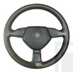 Stuurwiel, Sportstuur, Leer zwart, Sports steering wheel, Le, Auto-onderdelen, Ophalen of Verzenden, Gebruikt