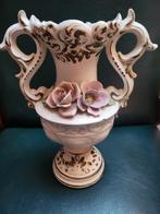 Porseleinen vaas in zeer mooie staat met vrolijke patronen, Antiek en Kunst, Antiek | Vazen, Ophalen of Verzenden