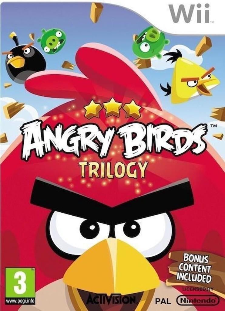 Angry Birds Trilogy, Consoles de jeu & Jeux vidéo, Jeux | Nintendo Wii, Enlèvement ou Envoi, 1 joueur, Aventure et Action, Comme neuf