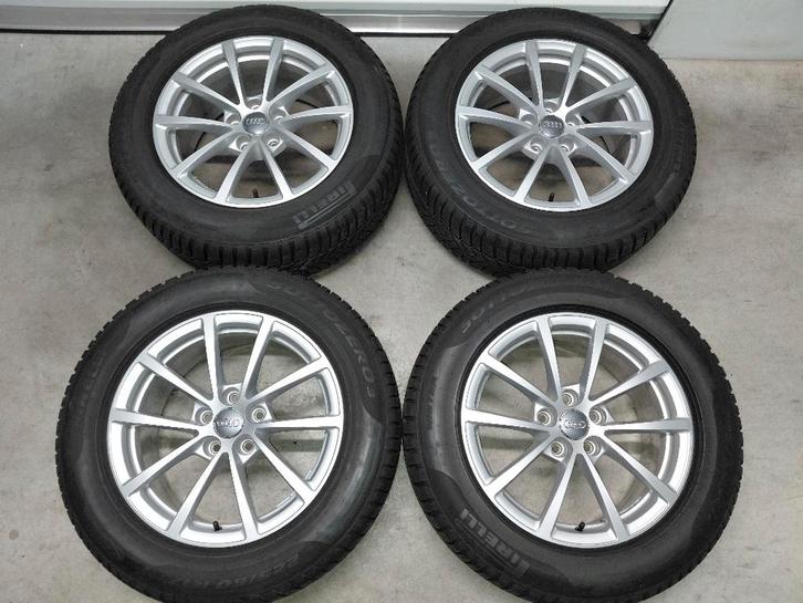 17 inch velgen met winterbanden Audi A6 (2018 - 2023), Auto diversen, Overige Auto diversen, Ophalen
