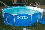 Intex opzetzwembad rond 366 * 76 cm, Ophalen, Gebruikt, Minder dan 80 cm, Rond