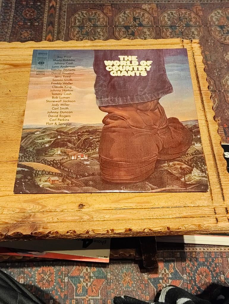 Dubbele Lp The World Of Country Giants, CD & DVD, Vinyles | Country & Western, Double LP, Enlèvement ou Envoi, Utilisé, Autres formats