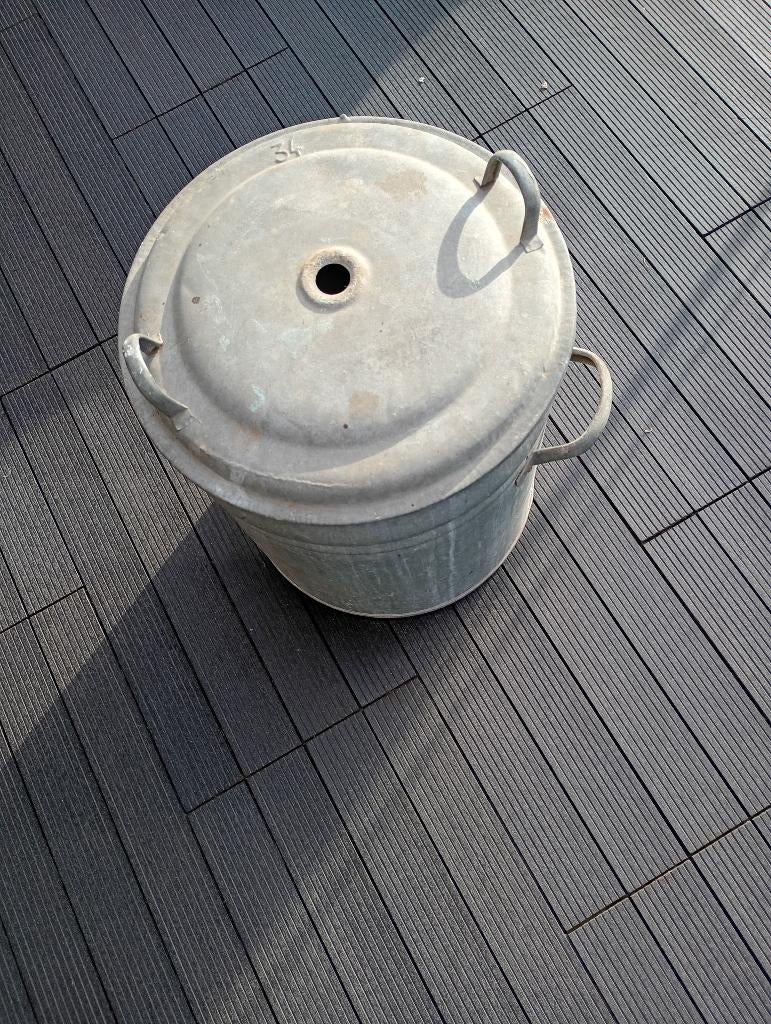 IJzeren steriliseerkuip, Ophalen