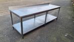 2 Table inox horeca livraison possible