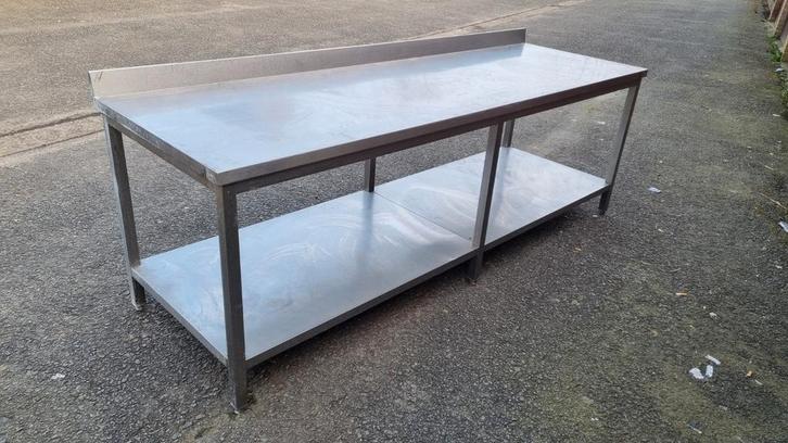 2 Table inox horeca livraison possible, Articles professionnels, Horeca | Équipement de cuisine