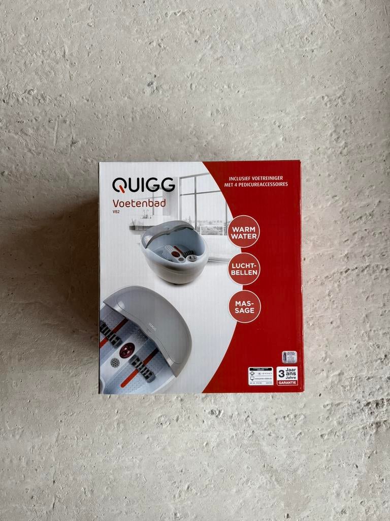 Voetenbad - Quigg - zo goed als nieuw, Ophalen of Verzenden, Zo goed als nieuw