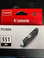 PIXMA 551BK inktpatroon, Verzenden, Nieuw, Cartridge, Canon