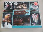 PUZZLE   CHOCOLAT   1000 PIÈCES   JUMBO, Enlèvement ou Envoi, 500 à 1500 pièces, Comme neuf, Puzzle