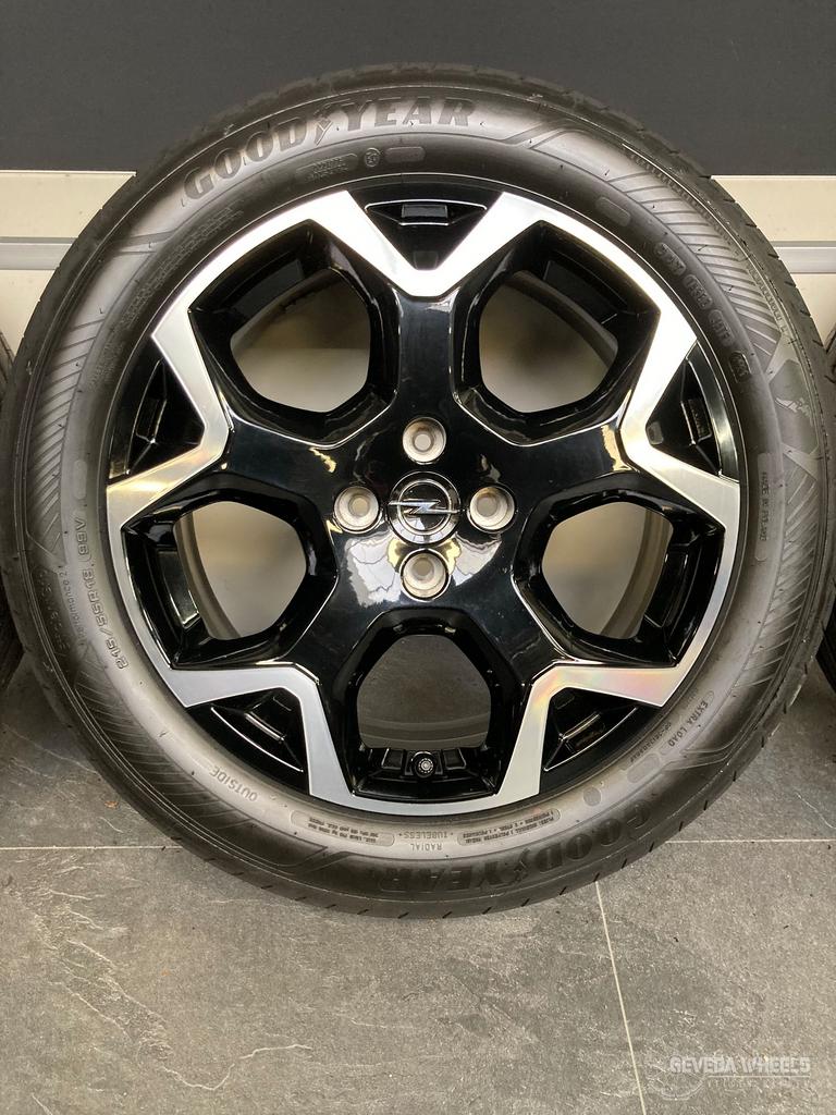 18” originele Opel Mokka B velgen + banden DEMO 4x108 983509, 18 inch, -, -, Banden en Velgen