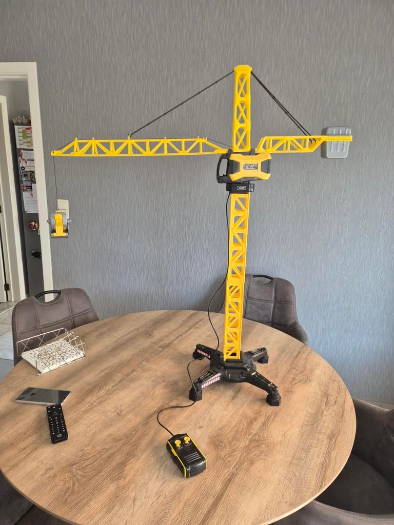 Speelgoed kraan, Ophalen