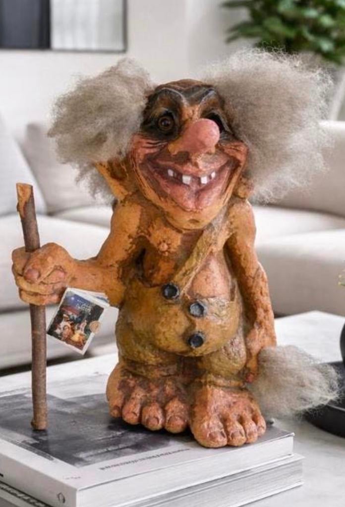 Original Norway- NyForm - Groot Model met Staf - 44 cm, Verzamelen, Beelden en Beeldjes, Zo goed als nieuw, Ophalen of Verzenden