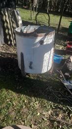 Ancienne machine à lessive, Enlèvement