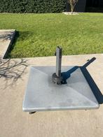 Zware parasolvoet op wieltjes, Tuin en Terras, Ophalen, Gebruikt, Parasolvoet