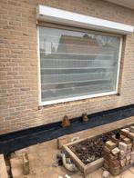 Witte voorzet rolluiken, Doe-het-zelf en Bouw, Ophalen, Gebruikt, Wit, Elektrische bediening