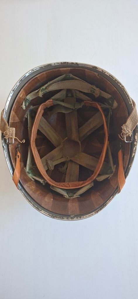 Kit ABL casque M51 et doublure COGEBI 1958, Enlèvement, Armée de terre, Casque ou Béret