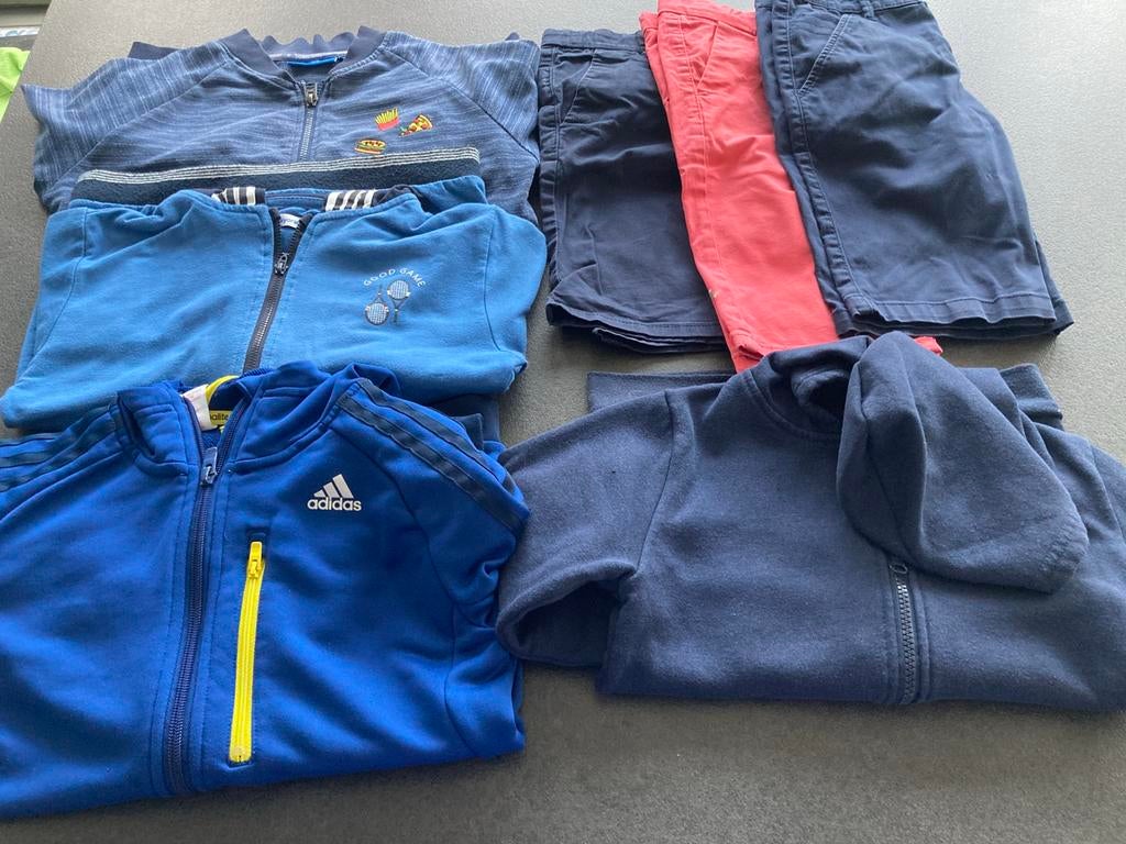 Pakketje kleding jongen 134. 7 stuks, Ophalen of Verzenden, Gebruikt, Maat 134