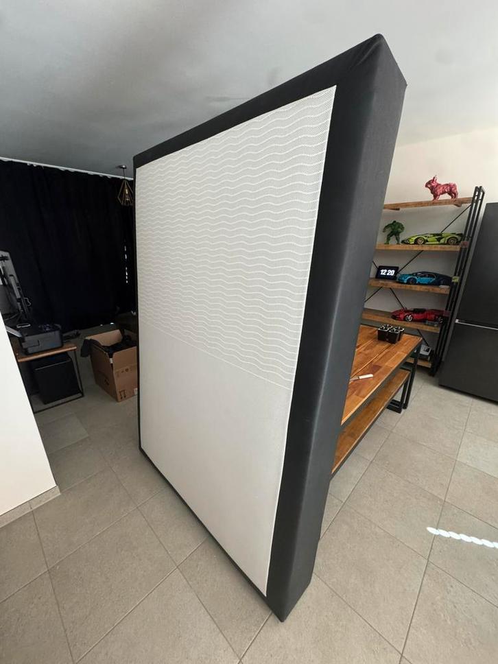 Kwalitatieve boxspring 140x200, Huis en Inrichting, Kasten | Roldeurkasten en Archiefkasten, Zo goed als nieuw, Ophalen