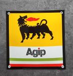 AGIP en Champion emaillen reclame decoratie bord garage, Verzamelen, Ophalen of Verzenden, Zo goed als nieuw, Reclamebord