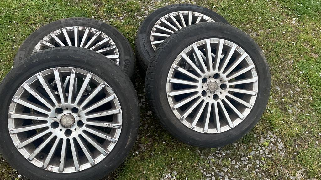 Jantes 17 pouces 5x110, Autos : Pièces & Accessoires, Pneus & Jantes, Enlèvement, 17 pouces, Pneu(s)