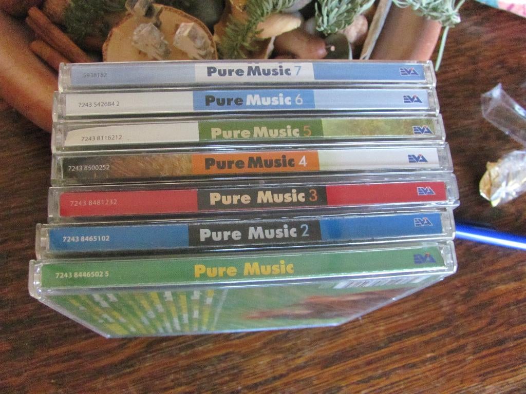 Pure Music reeks van 7 CD, Cd's en Dvd's, Cd's | Verzamelalbums, Gebruikt, Overige genres, Ophalen of Verzenden
