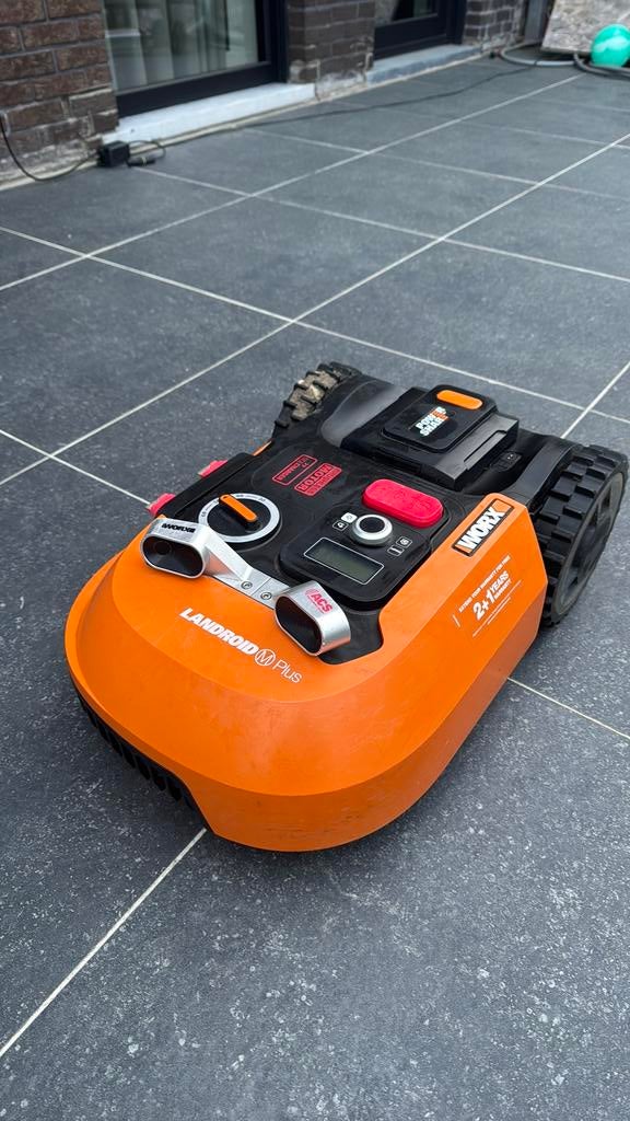 Worx landroid m500 plus met optionele ogen, Tuin en Terras, Ophalen, Gebruikt, Minder dan 20 cm, Bestuurbaar via app