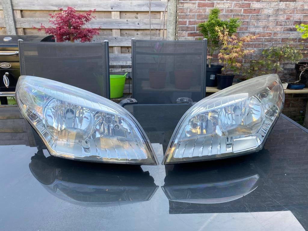 Set koplampen Renault Megane 3, Auto-onderdelen, Verlichting, Ophalen, Gebruikt, Renault