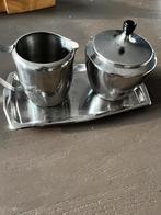 Set melk en suikerpot inox, Ophalen