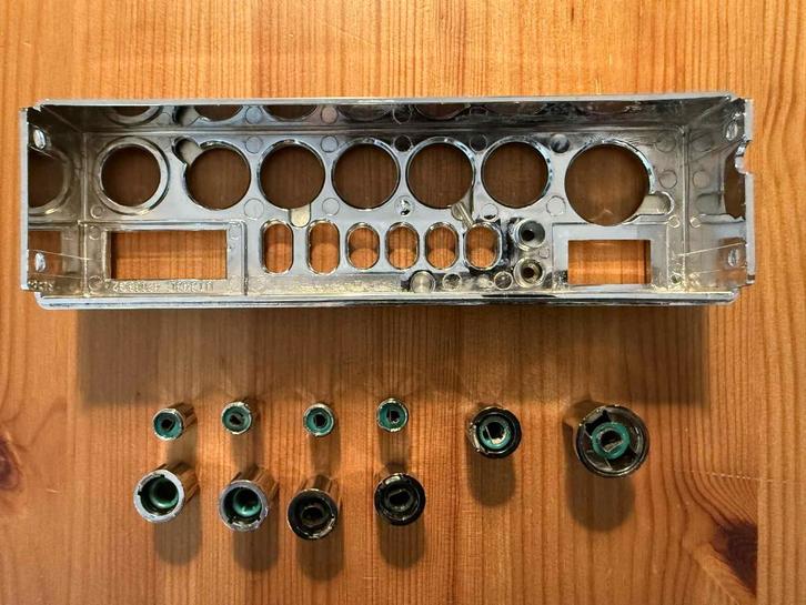 Voorfront Chrome President Jackson 2, Télécoms, Émetteurs & Récepteurs, Utilisé, Émetteur et Récepteur, Enlèvement ou Envoi