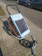 Croozer 2 Plus voor kinderen, Ophalen, Gebruikt, Opvouwbaar, 80 kg of meer