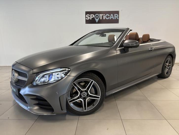 Mercedes-Benz C 180 AMG LINE - CUIR - BURMEISTER - CAMERA -, Autos, Mercedes-Benz, Classe C, Régulateur de distance, Airbags, Air conditionné