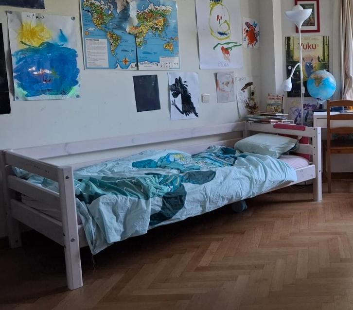 Flexa lux mid hauteur, Kinderen en Baby's, Kinderkamer | Stapelbedden en Hoogslapers, Gebruikt, Halfhoogslaper, Ophalen