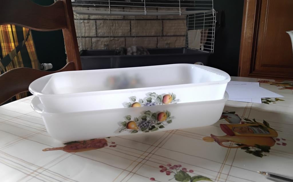 Lot de 2 plats arcopal, Enlèvement