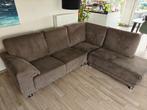 Hoeksalon, Huis en Inrichting, Zetels | Complete zithoeken, Ophalen, Gebruikt, Stof