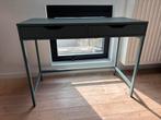 Bureau IKEA serie ALEX - petrol blauw -, Huis en Inrichting, Tafels | Sidetables, Ophalen, Zo goed als nieuw