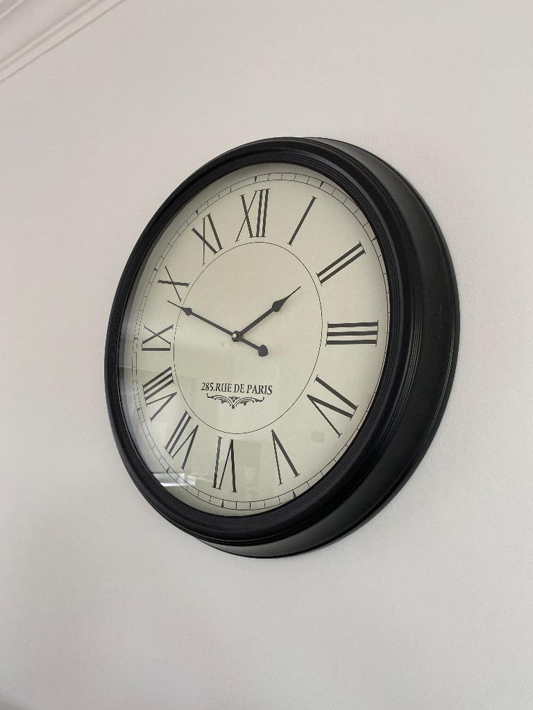 Analoge wandklok, Ophalen, Zo goed als nieuw, Analoog, Wandklok